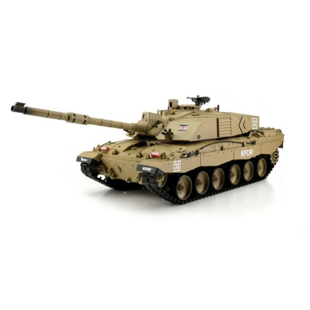 1/16 RC Challenger 2 sand BB+IR (Metal Tracks)