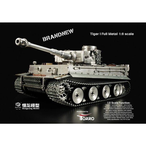 1/8 RC Tiger I full metal version BB