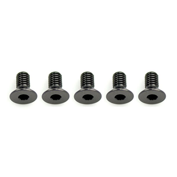 Alloy Csk Hex Screws M3 x 6 pk10