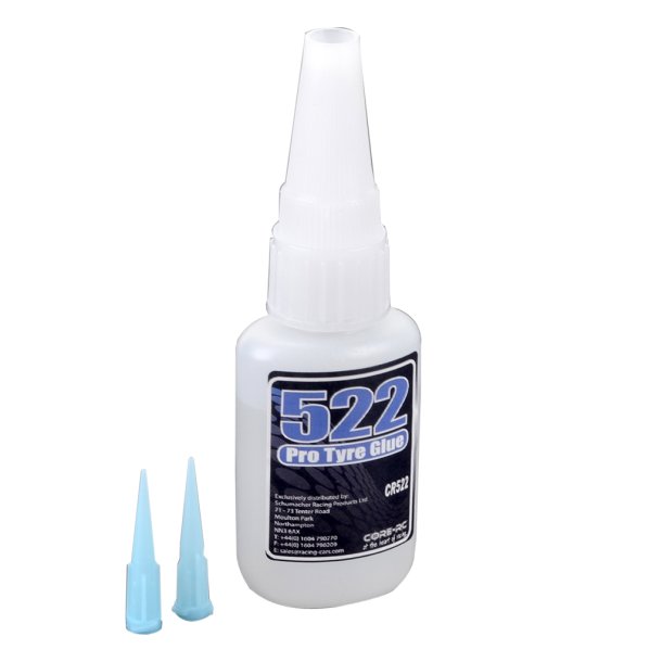 CORE RC - 522 Pro Tyre Glue + 2 Nozzles