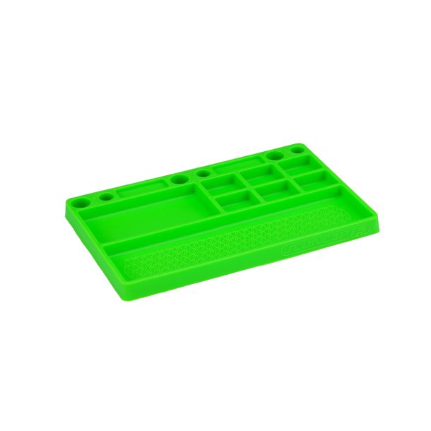 JConcepts Parts Tray, Rubber Material - Green