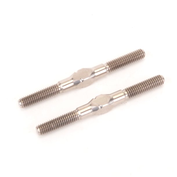 Titanium Turnbuckle - 35mm - Silver - pr