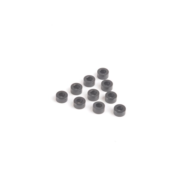 M3 Black Alloy Washers 3.00mm (pk10)