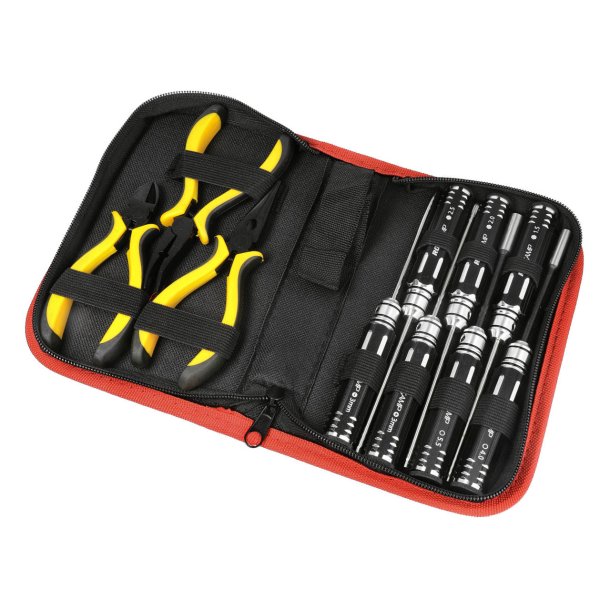 Rockamp tool set 10 pieces with bag